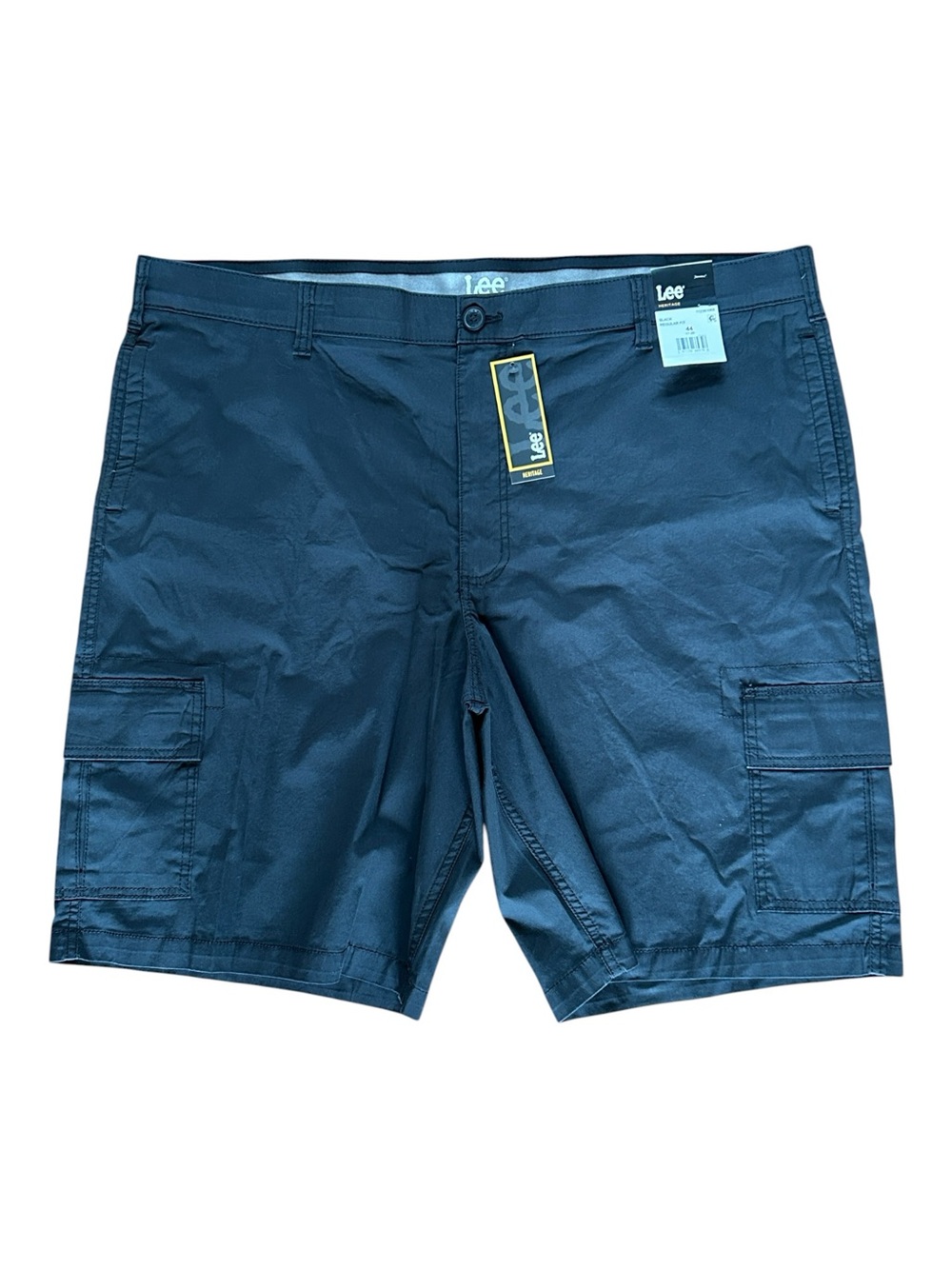 NEW Lee Men's Black Cargo Shorts